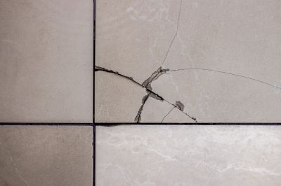 Cracked Tile Repair detail